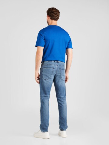 DIESEL גזרת סלים ג'ינס 'KROOLEY' בכחול