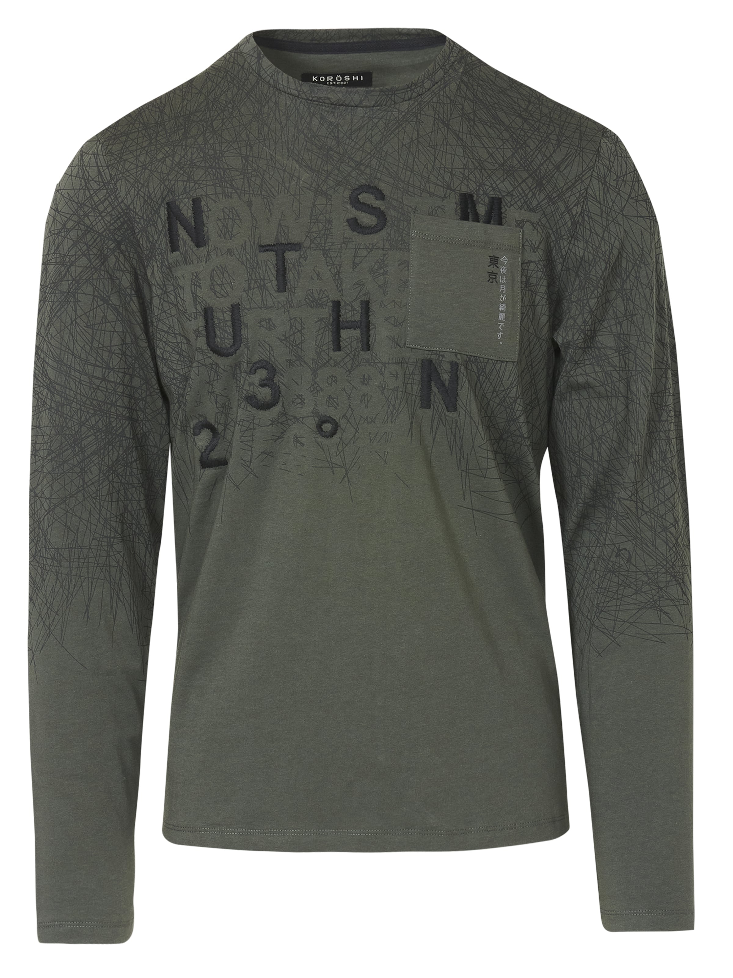 KOROSHI Shirt in Green: front