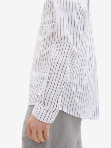 balta TOM TAILOR DENIM Standartinis modelis Marškiniai