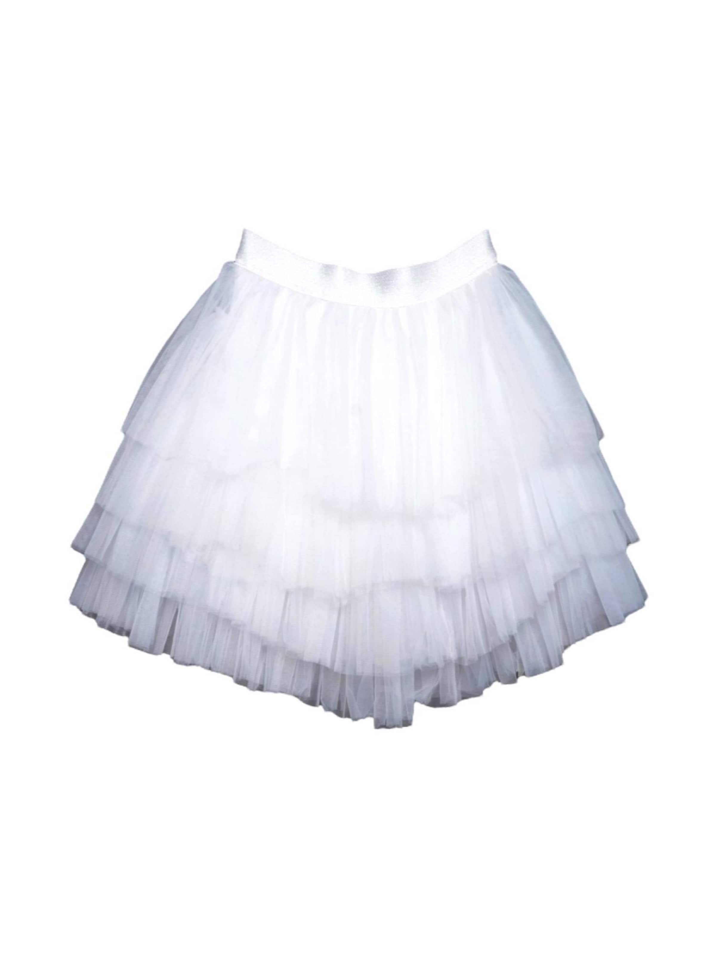 SC.SB Milano Skirt 'Pomelo mini' in White: front