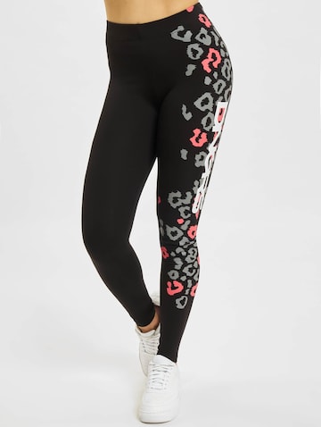 Dangerous DNGRS Skinny Leggings 'Pardus' in Black: front
