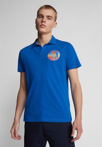 North Sails Poloshirt in Blau