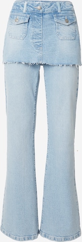 Flared Jeans 'Rachel' di SHYX in blu: frontale