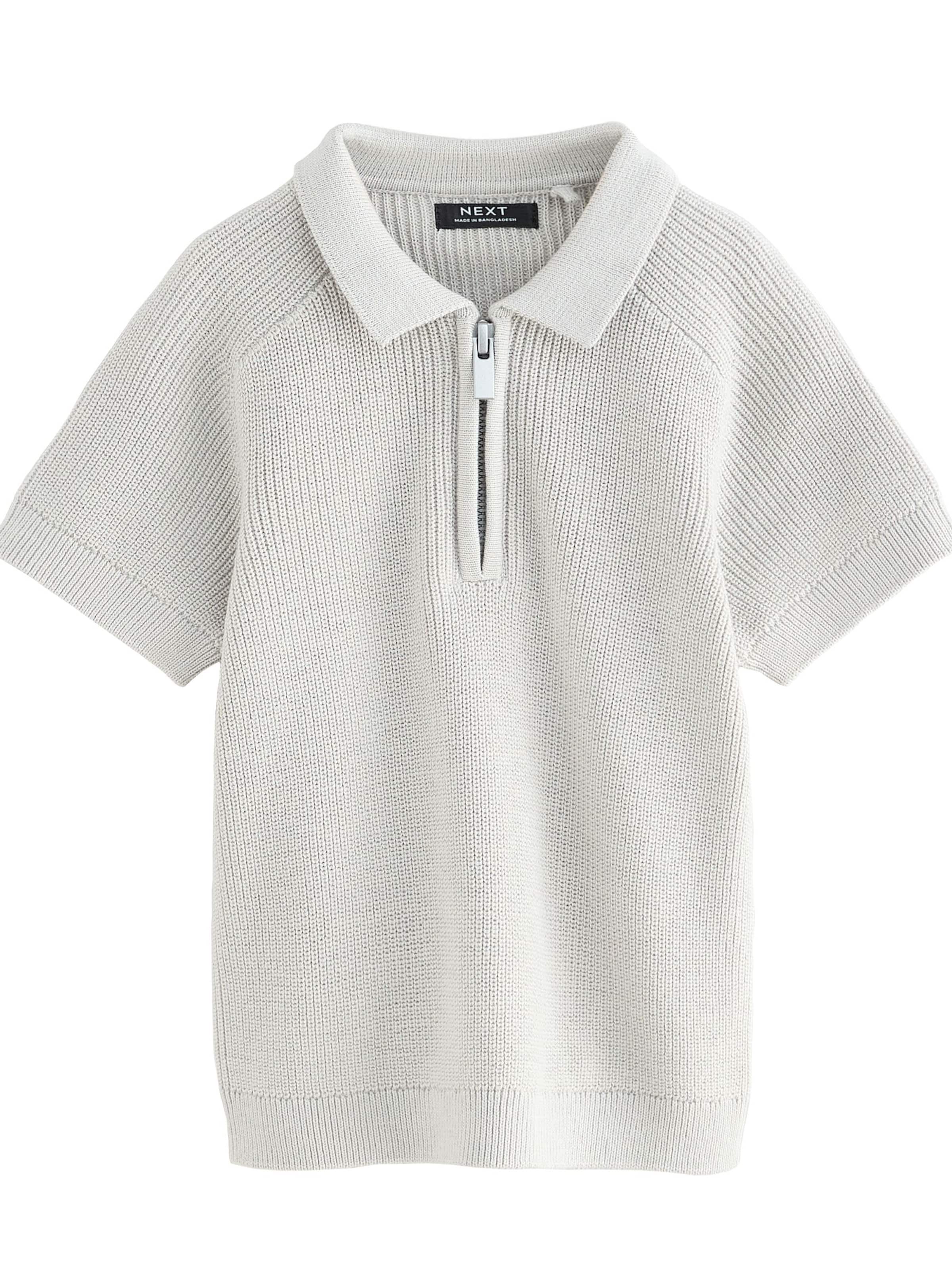 Next Svetr – šedá: přední strana