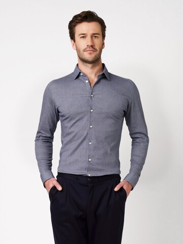 Coupe slim Chemise DESOTO en bleu