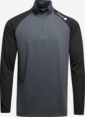 Backtee Performance Shirt in Grey: front