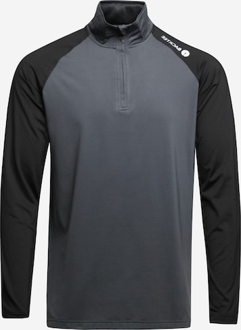 Backtee Base Layer in Grau: predná strana