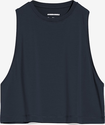 ARMEDANGELS Top 'Manja' in Blue: front