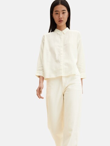 TOM TAILOR Blouse in White