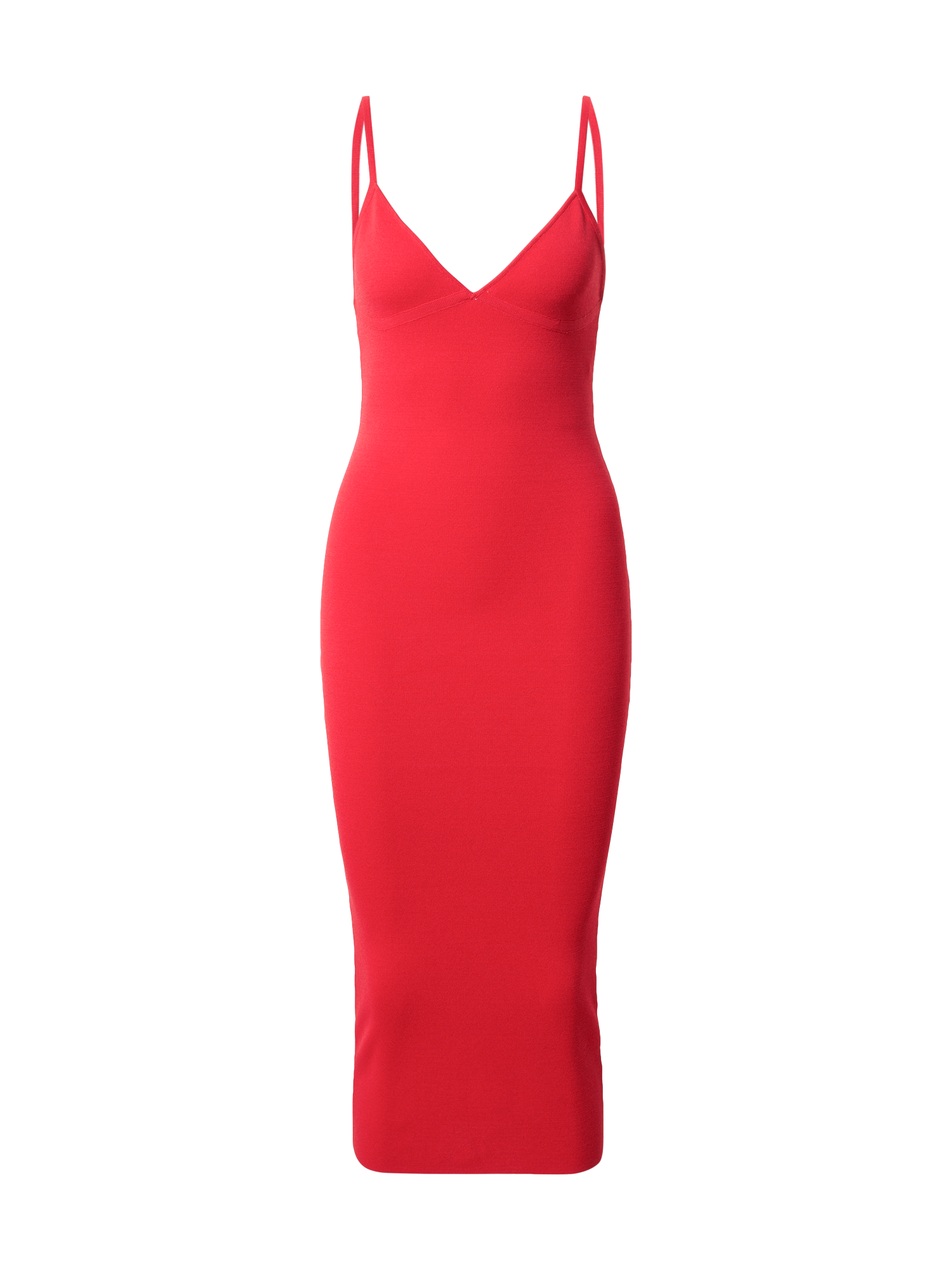 Donna Abiti Bardot Abito in maglia LIZ in Rosso Donna Abiti Bardot Abito in maglia LIZ in Rosso