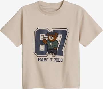 T-Shirt Marc O'Polo en beige : devant
