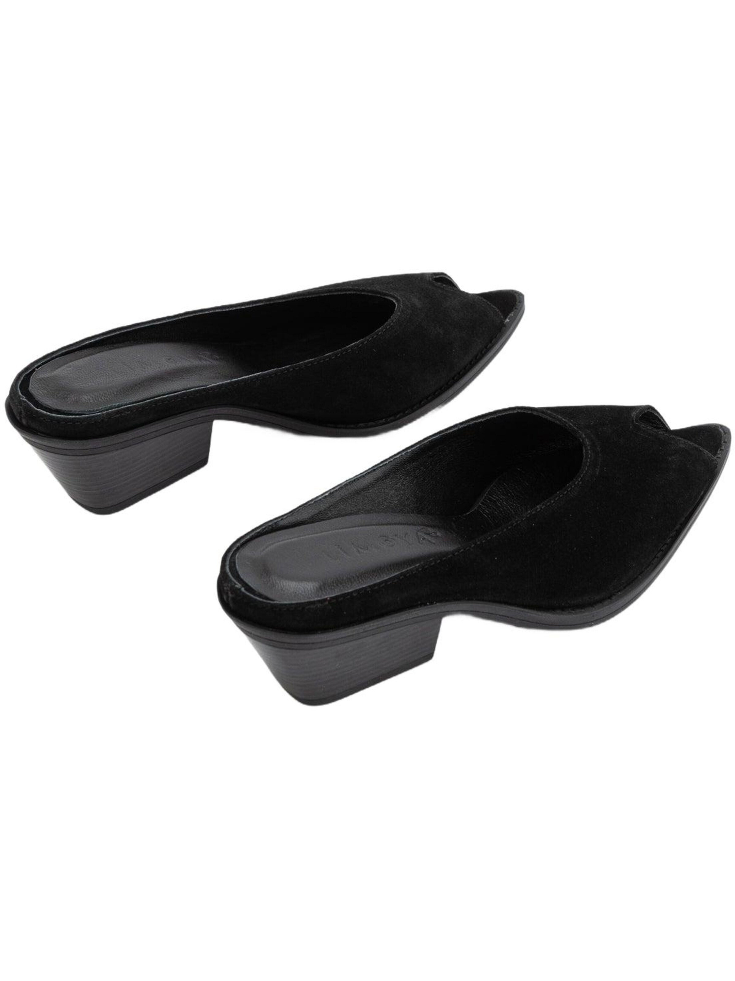 Mule 'Rinesa' Limoya en noir