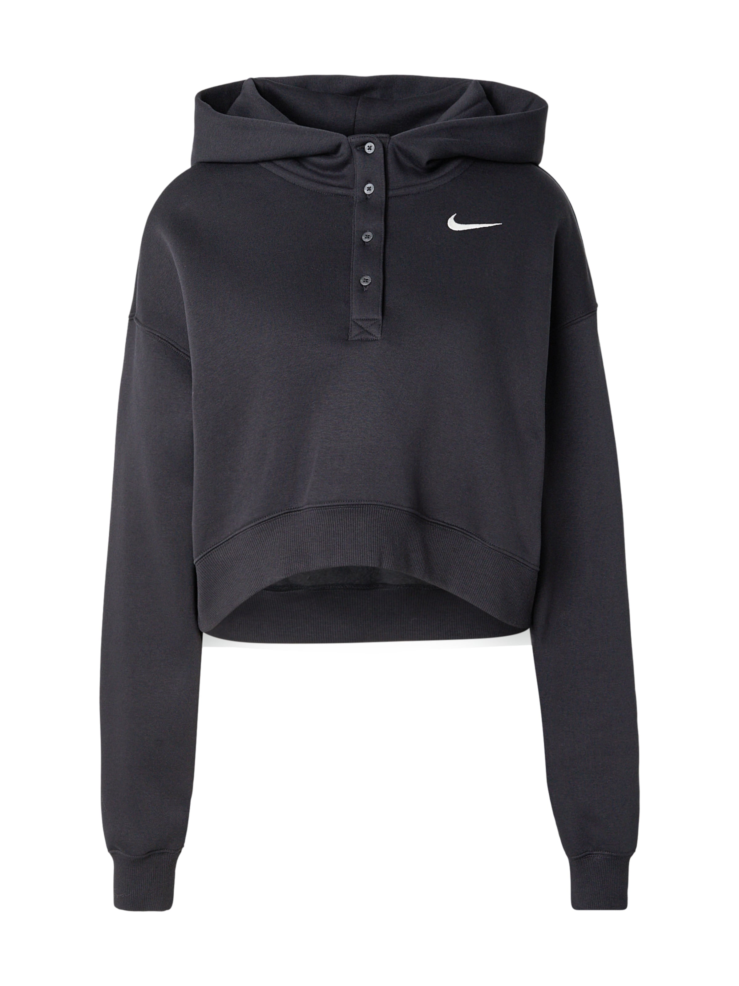 Felpa 'PHNX FLC' di Nike Sportswear in nero: frontale