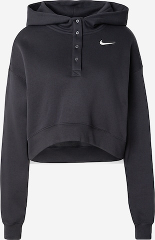 Nike Sportswear Sweatshirt 'PHNX FLC' i svart: framsida