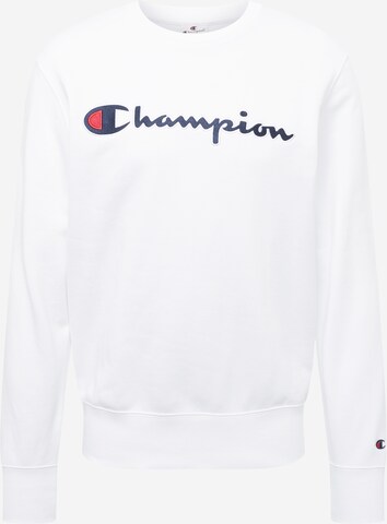 Sweat-shirt Champion Authentic Athletic Apparel en blanc : devant