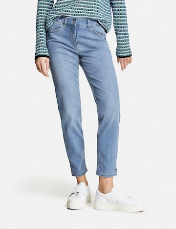 Coupe slim Jean GERRY WEBER en bleu : devant