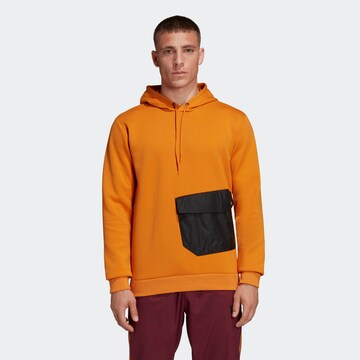 ADIDAS SPORTSWEAR Athletic Sweatshirt in Orange: front