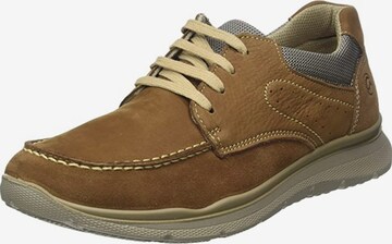 ARA Athletic Lace-Up Shoes in Brown: front