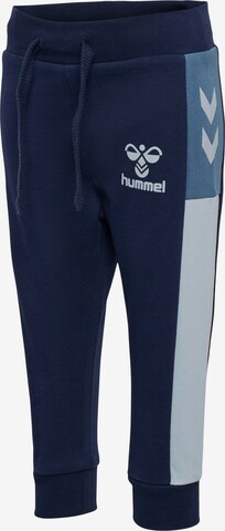 Hummel Regular Workout Pants 'SKYE' in Blue