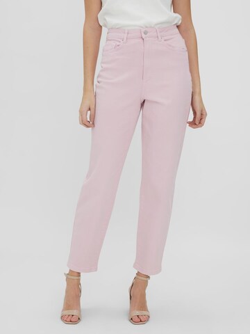 VERO MODA Loosefit Jeans 'Zoe' in Pink: predná strana