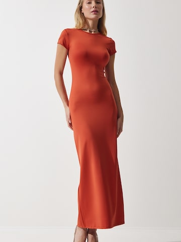 Happiness İstanbul Šaty - Oranžová