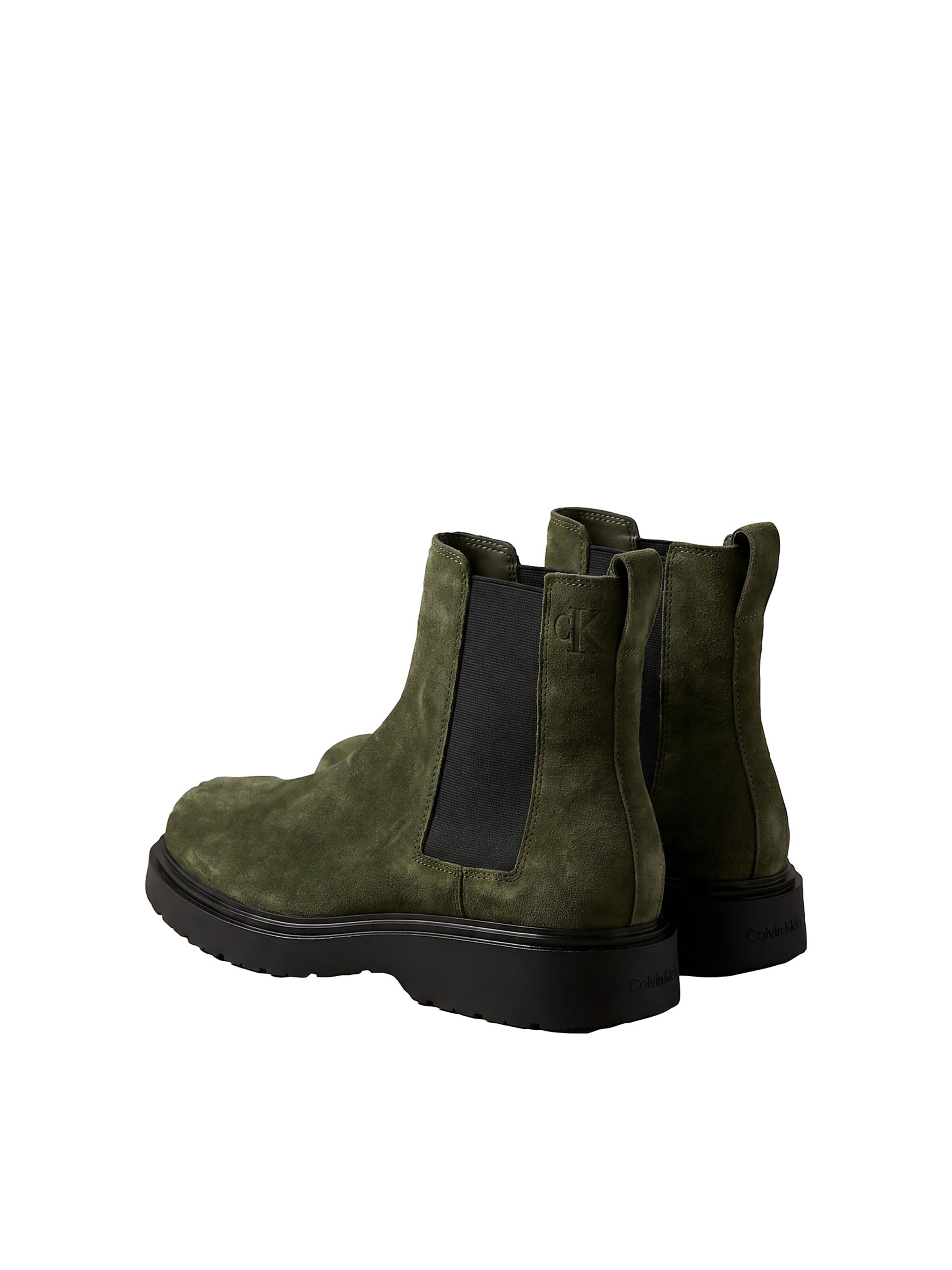 Calvin Klein Chelsea boots in Green