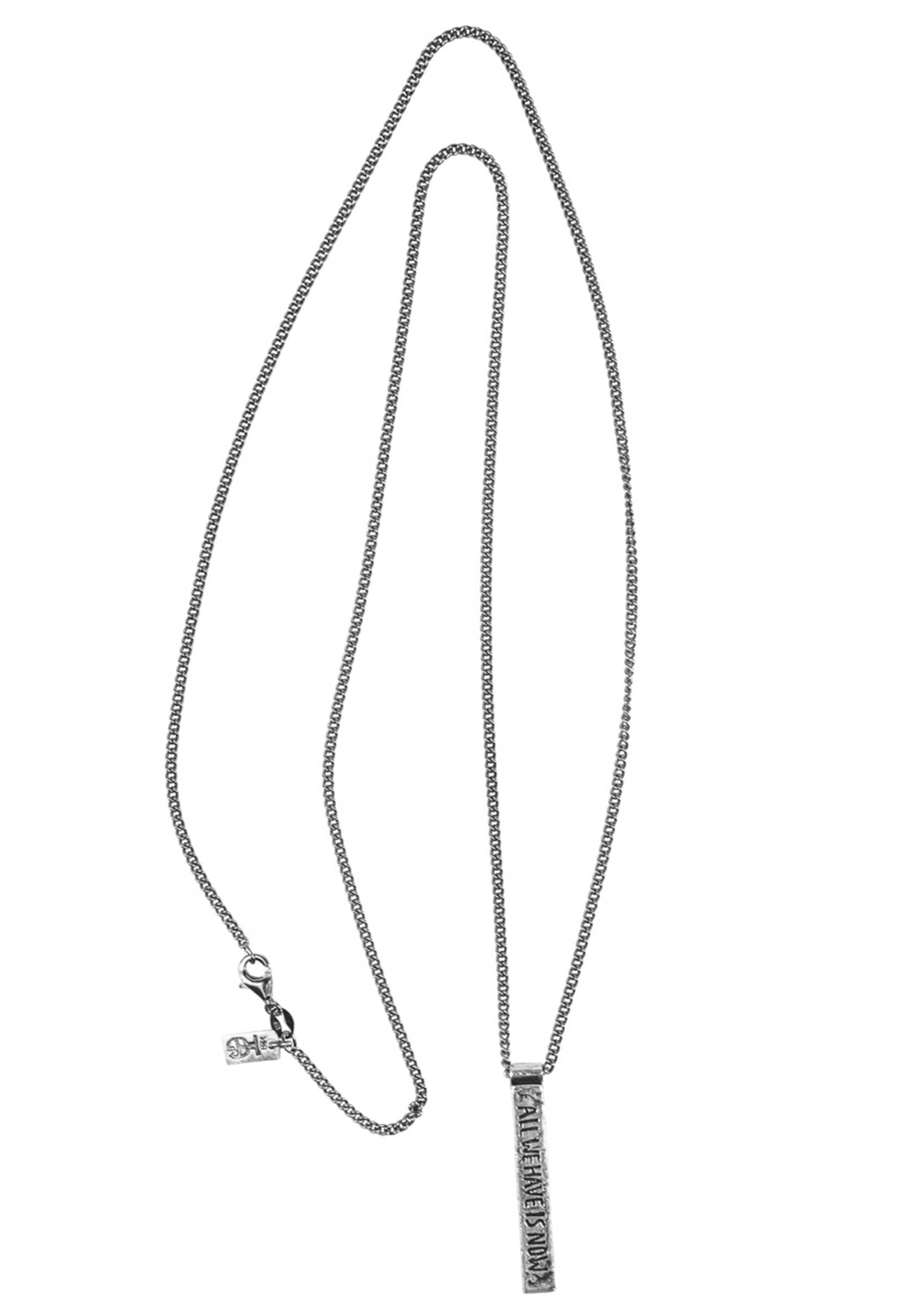 Haze&Glory Necklace 'All We Have Is Now' in Silver: front