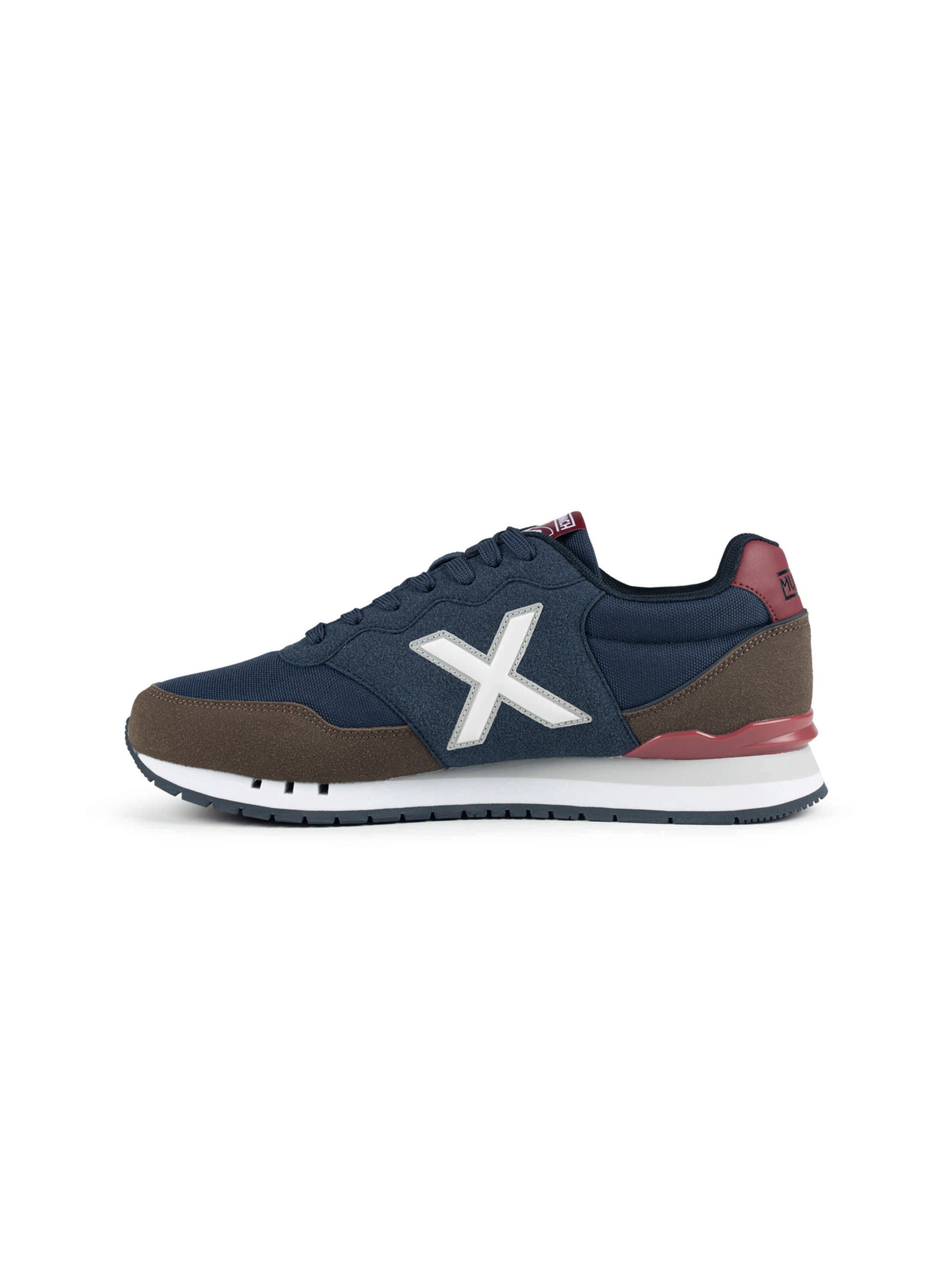 MUNICH Platform trainers 'Dash 2.0' in Blue: front