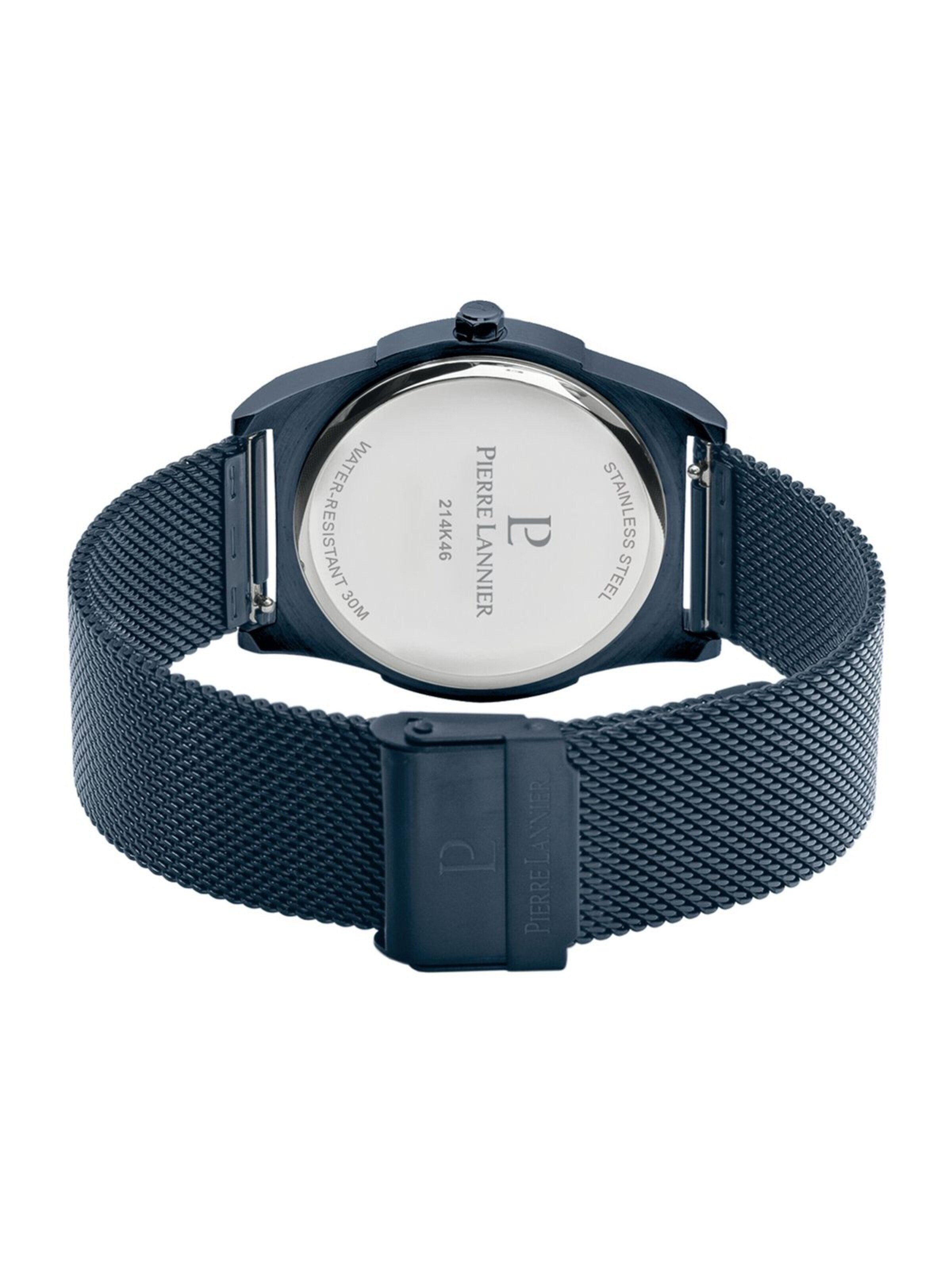Pierre Lannier Analoog horloge 'Watch Candide' in Blauw