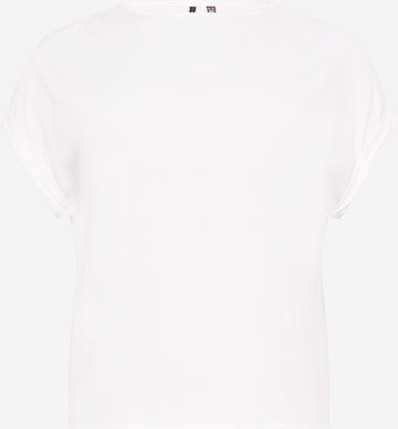 T-shirt 'Bicca' Vero Moda Curve en blanc : devant