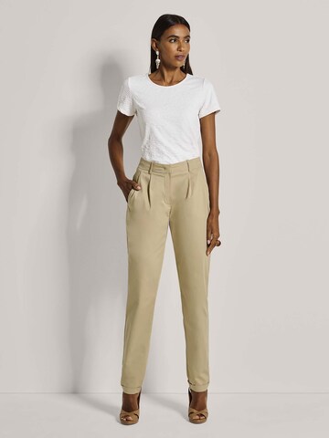 Regular Pantalon chino MADELEINE en beige