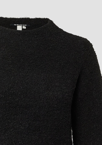 Pull-over QS en noir