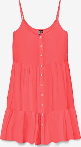 VERO MODA - Vestido 'VMBumpy' en naranja: frente