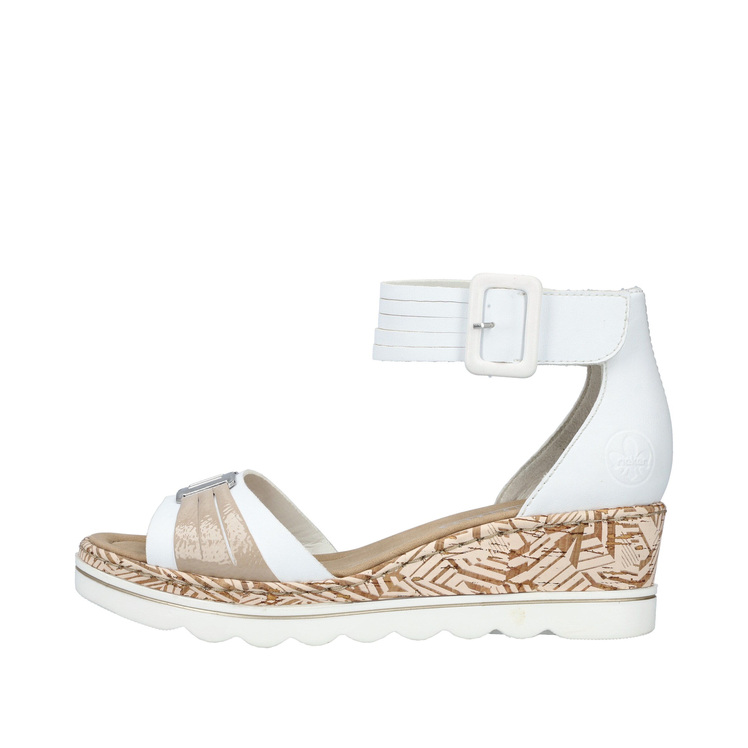 Sandales Rieker en blanc