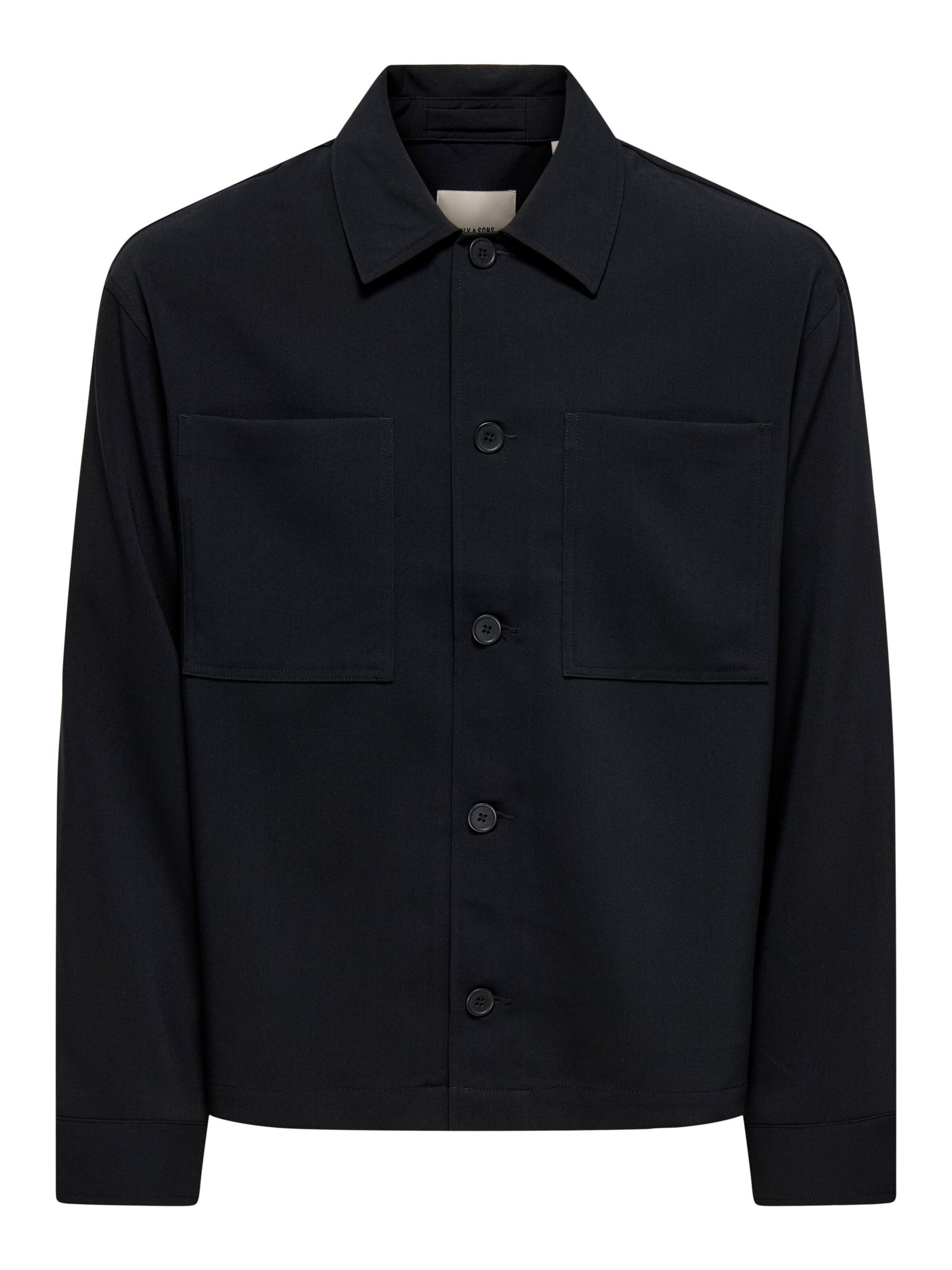 Only & Sons Chaqueta de entretiempo 'ONSWill' en negro, Vista del producto