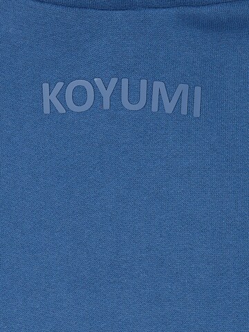Koyumi Sweatshirt 'Free your Neck' in Blue