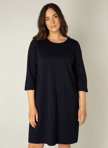 BASE LEVEL CURVY Dress 'Addy' in Blue