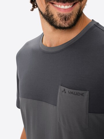 VAUDE Functioneel shirt 'NEVIS III' in Grijs