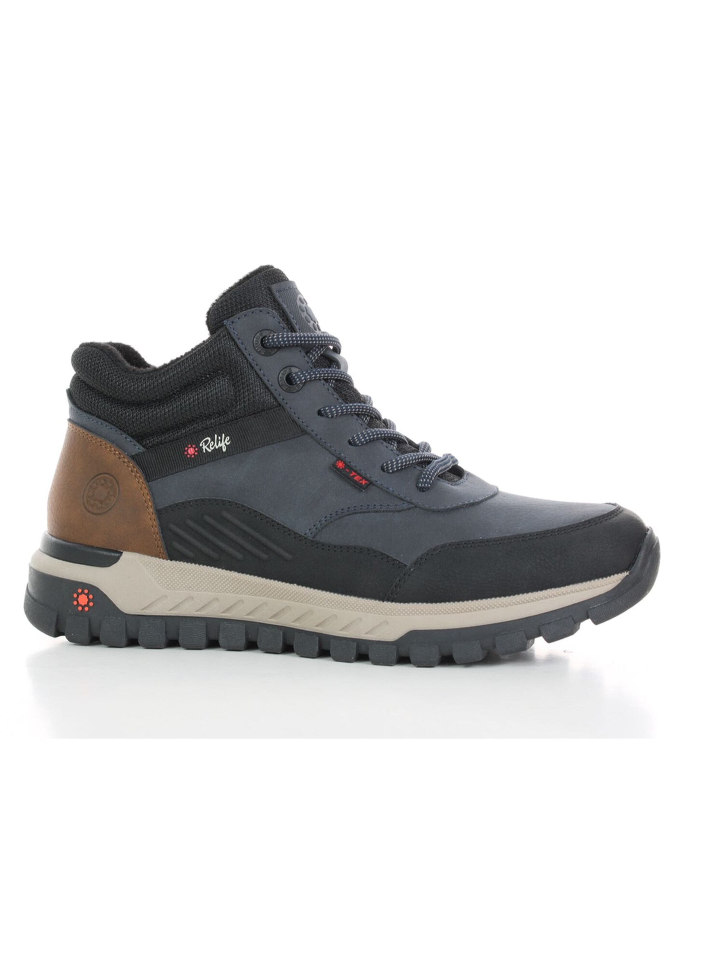 Relife Lace-up boot in Blue
