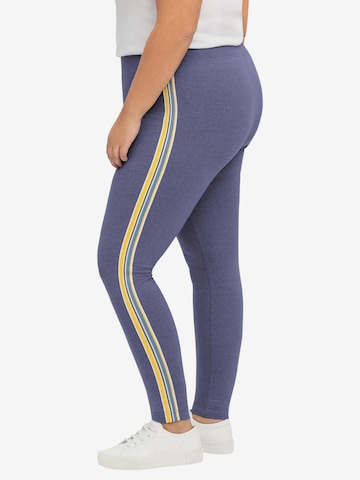 SHEEGO Skinny Leggings in Blue