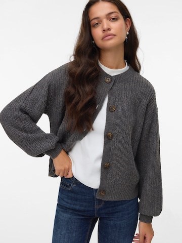 VERO MODA Cardigan 'VMLEA' i grå: forside