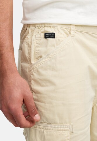 Regular Pantalon 'Nadim' INDICODE JEANS en blanc
