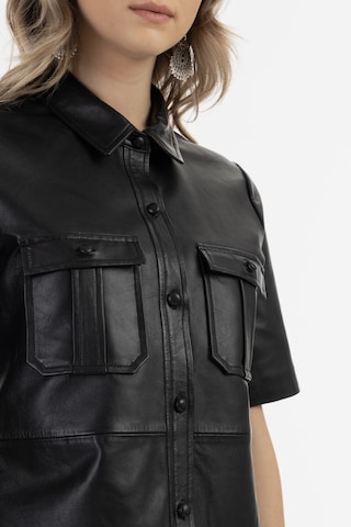 Camicia da donna di DreiMaster Vintage in nero