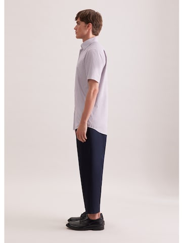 SEIDENSTICKER Regular fit Business shirt 'Classic Essentials' in Brown