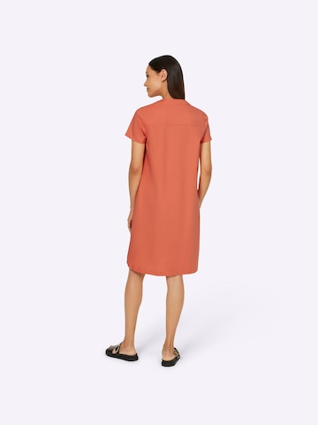 Robe heine en orange