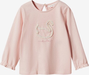 MANGO KIDS Shirt 'BLOOM' in Pink: front