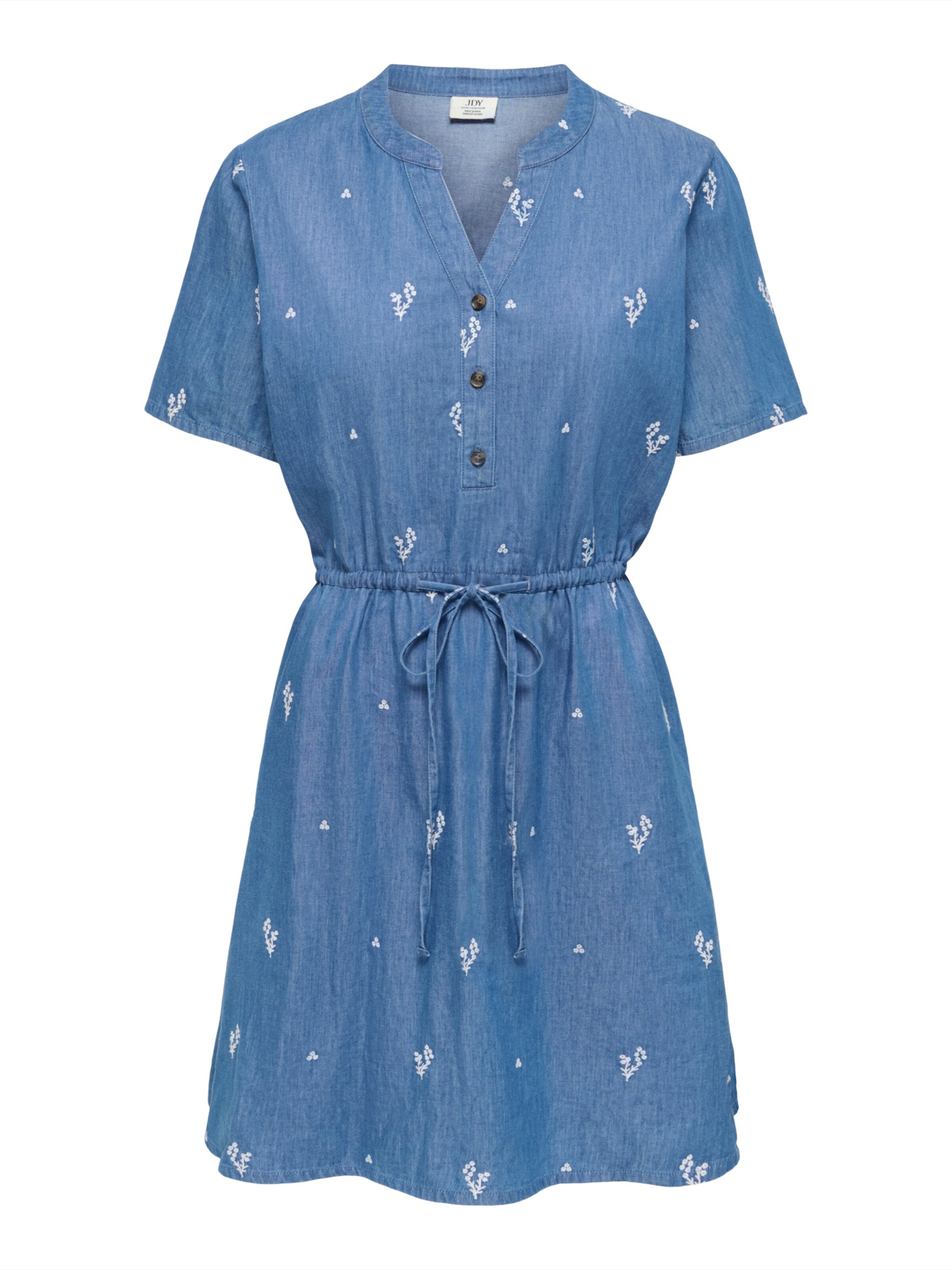 Robe-chemise 'JDYKAI' JDY en bleu : devant