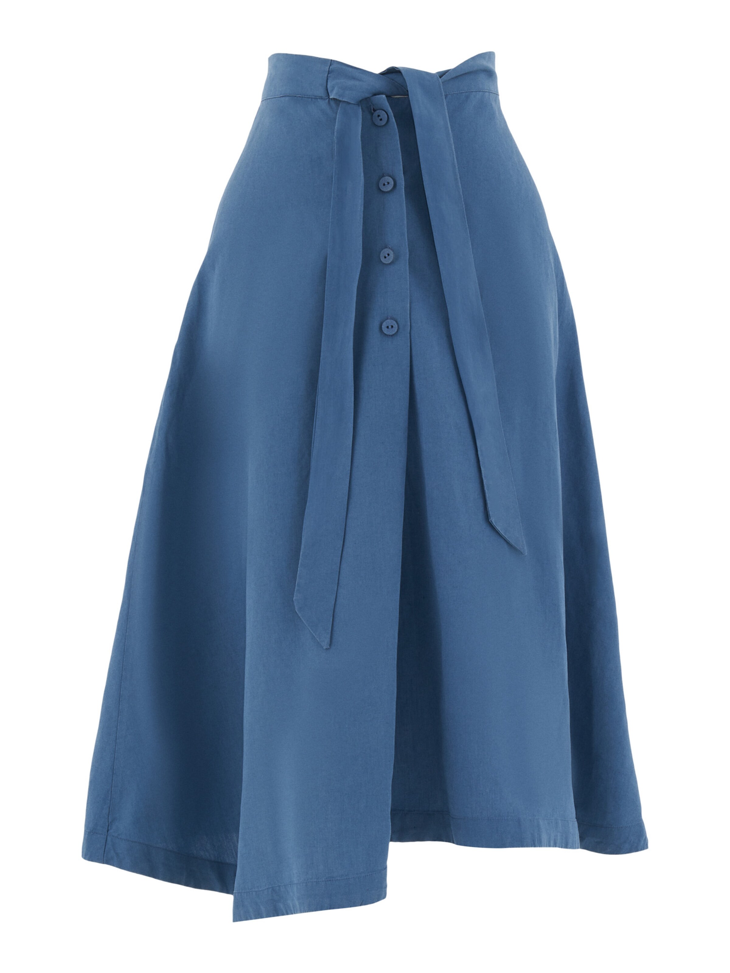Organication Skirt in Blue: front