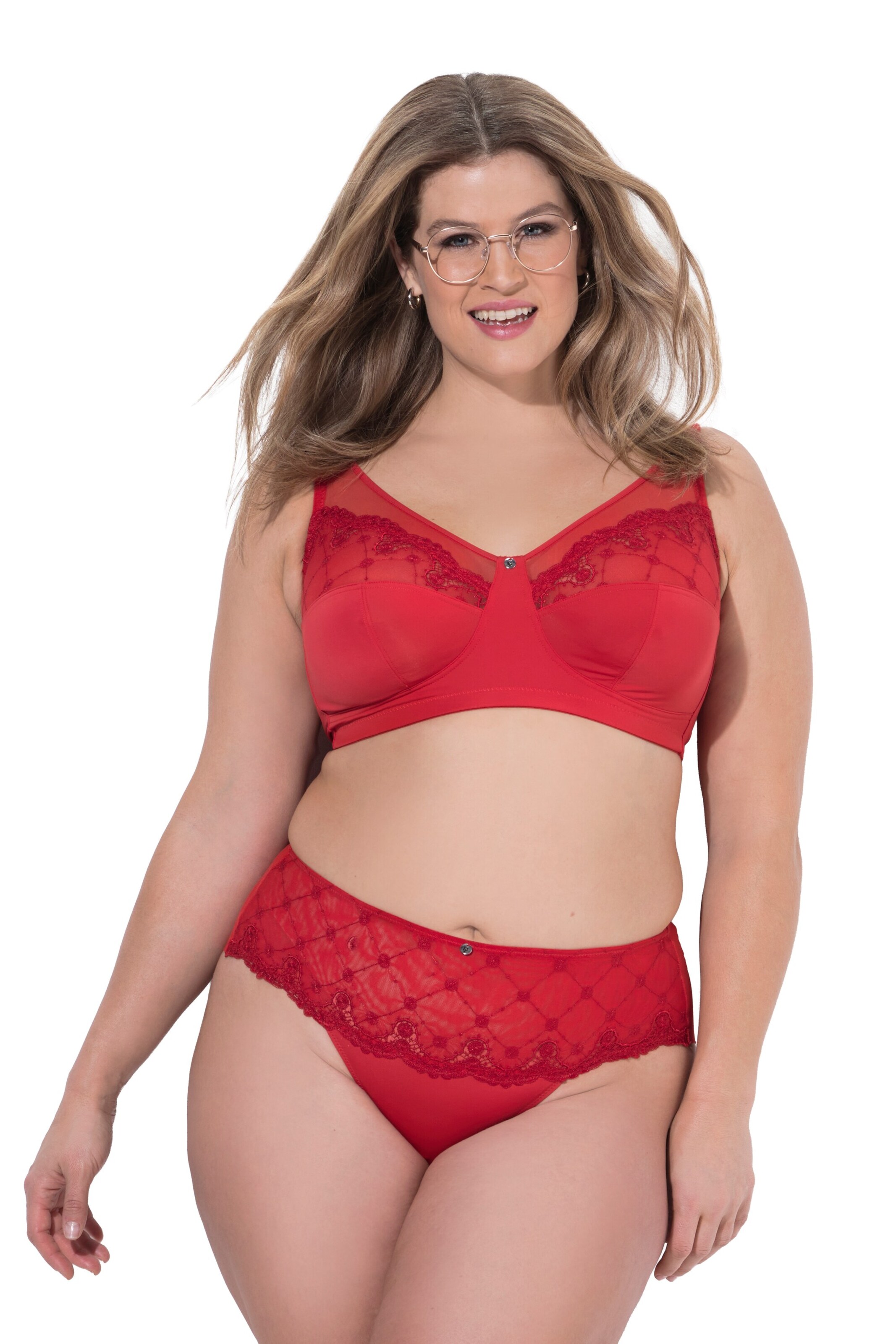 Ulla Popken Panty in Red: front