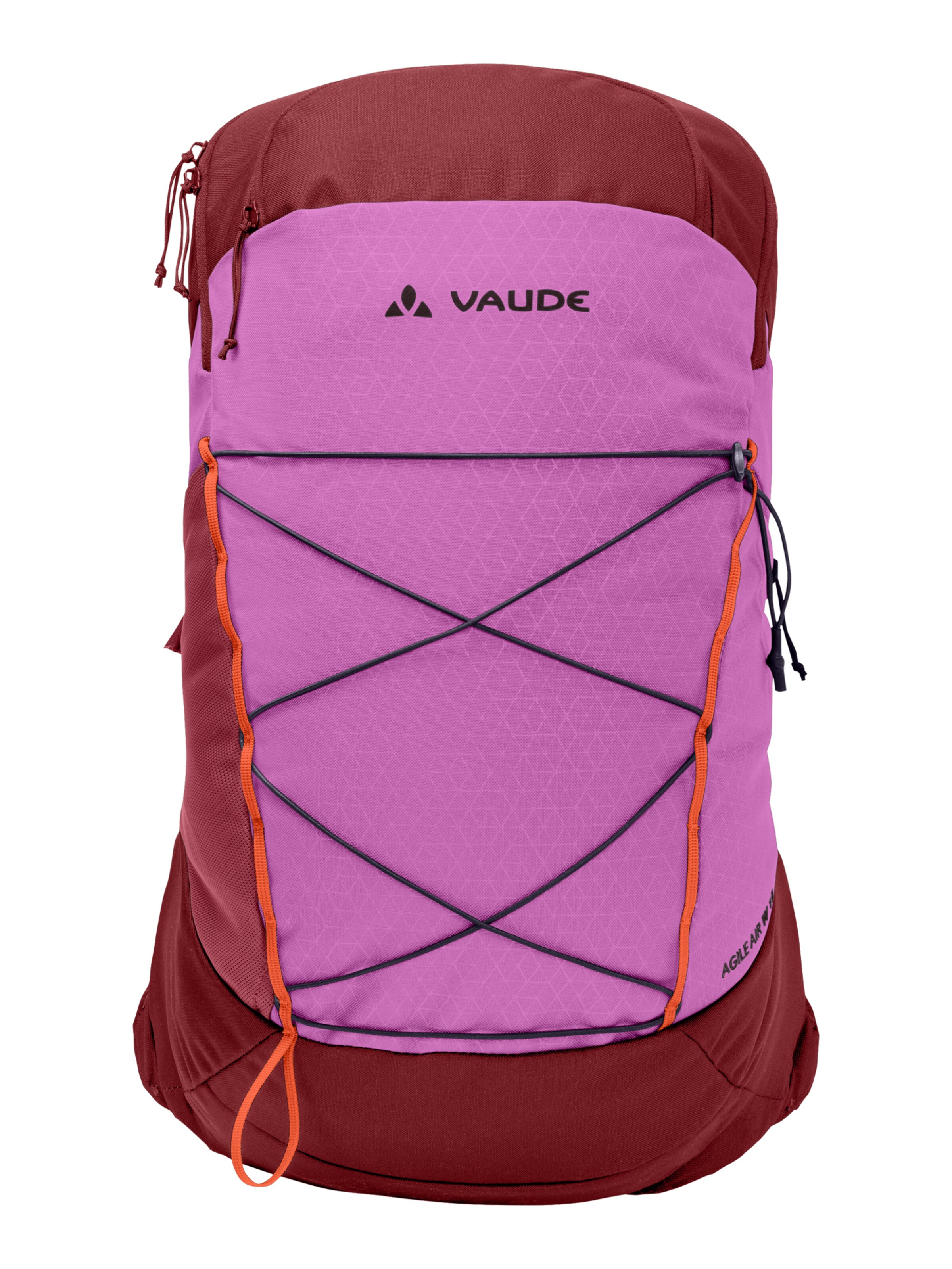 VAUDE Sportrucksack 'Agile Air' in Pink: Vorderseite